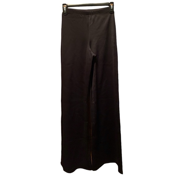 Good American Black Wide Leg Pants - Picture 1 of 7